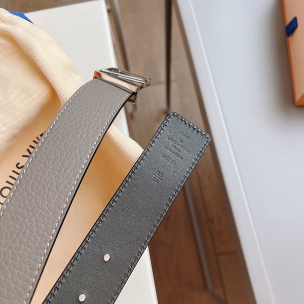 ルイヴィトンベルト角部分ディテール